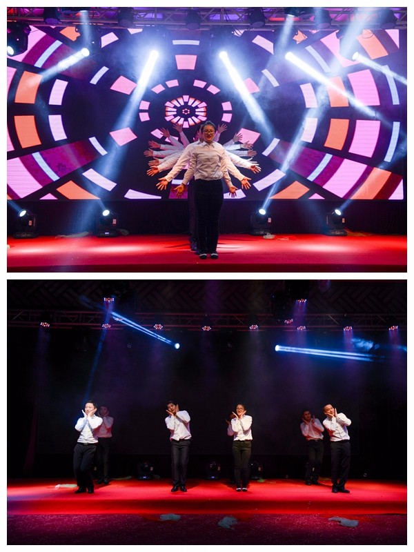 新征程 新跨越—老子有钱lzyq88股份2018迎春年会暨2017优秀员工颁奖晚会成功举行(图3)