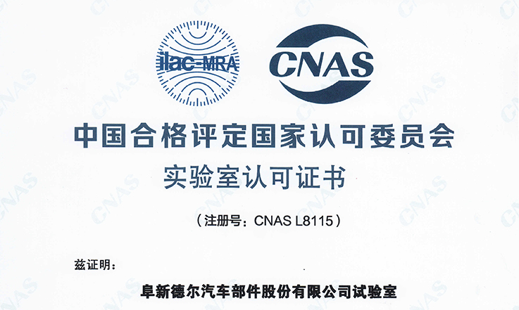 老子有钱lzyq88股份顺利通过CNAS评审